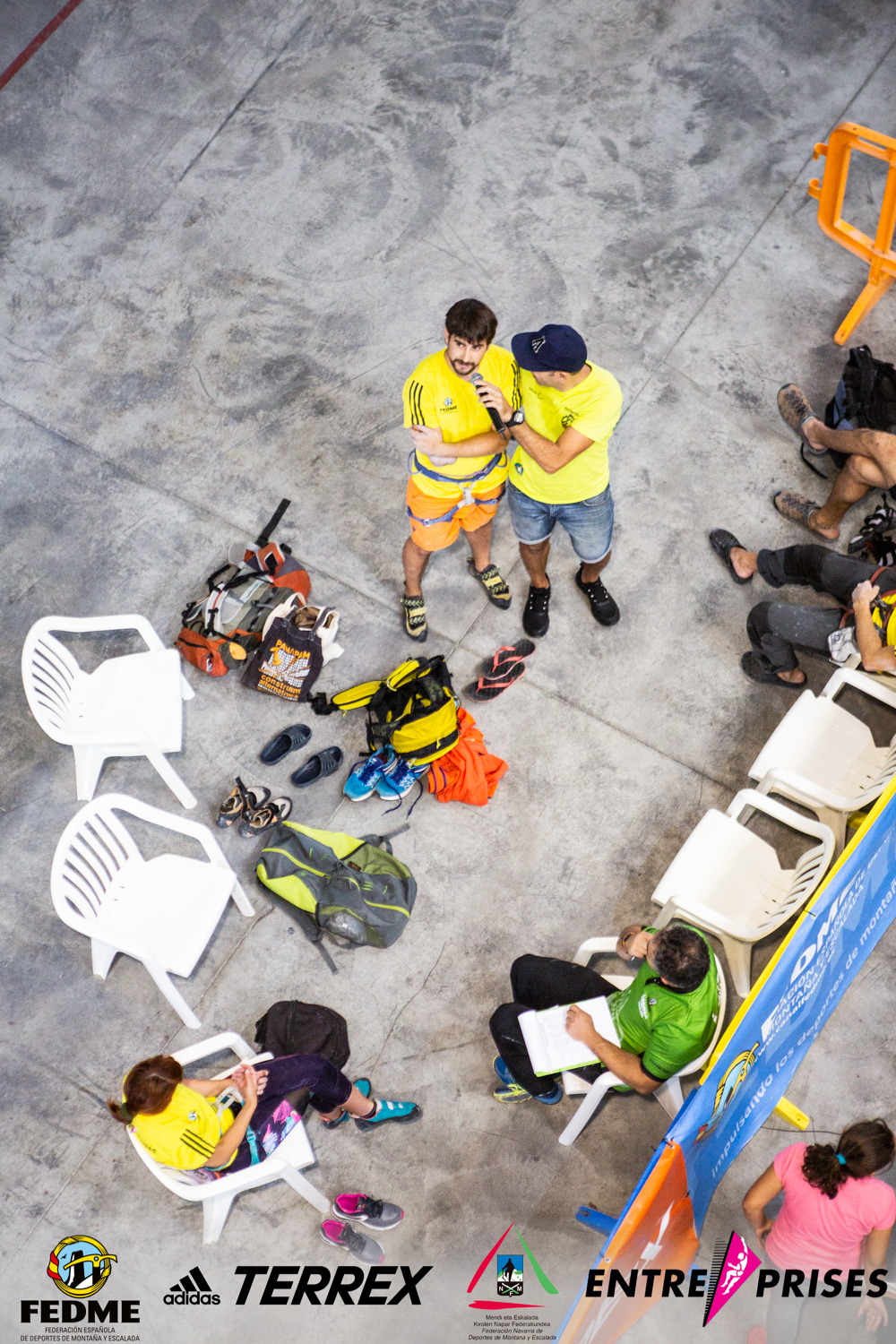 PABLO BLANCO CAMPEÓN DE ESPAÑA DE PARAESCALADA EN MODALIDAD AU2